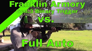 Franklin Binary Gen 3 vs Full auto [upl. by Torhert]