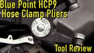 BluePoint HCP9 Hose Clamp Pliers  Review [upl. by Anwahsak]