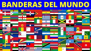 Banderas del Mundo  Aprende las Banderas de Todos los Países del Mundo🎌 [upl. by Lempres]