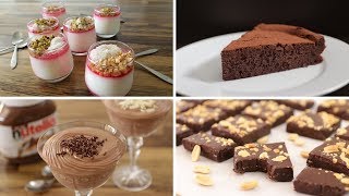 4 Easy GlutenFree Dessert Recipes [upl. by Anerres]