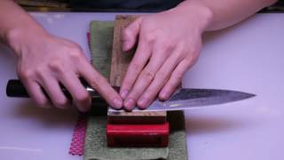 如何正確地使用磨刀石 基礎班 Knife Sharpening 101 [upl. by Luedtke]