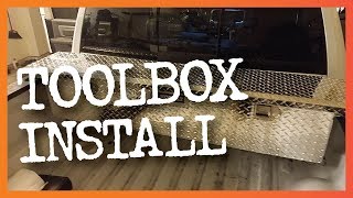 Easy Truck Tool Box Install [upl. by Jessa957]