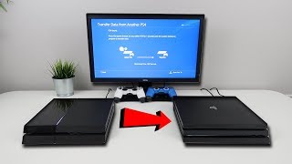 How to TRANSFER DATA FROM PS4 TO PS4 EASY METHOD [upl. by Nekal]