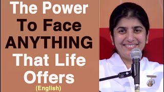 Power to Face ANYTHING That Life Offers Part 1 English BK Shivani at Belgium [upl. by Malilliw]