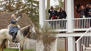 GENERAL LEES SURRENDER AT APPOMATTOX VA [upl. by Tsepmet]