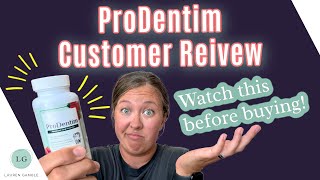 ProDentim Review by a REAL CUSTOMER [upl. by Ahsinek]