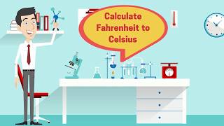 Calculate Fahrenheit to Celsius [upl. by Ajak]