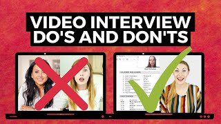 Video Interview TIPS  How to Stand Out in Video Interview for Jobs [upl. by Nij]