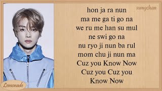 NCT U  Know Now Easy Lyrics [upl. by Carole994]