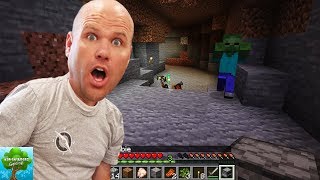 A Dad Tries Playing Minecraft  The Adventurers Gaming [upl. by Gnoh]