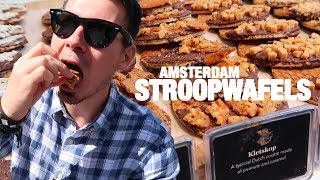 Amsterdam Food  Stroopwafels [upl. by Bello]