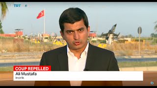 Turkey closes Incirlik air base following the coup attempt Ali Mustafa reports from Incirlik [upl. by Castorina]