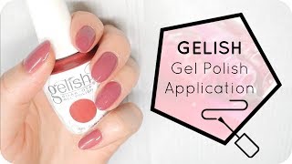 Gelish Gel Polish Manicure Application Indepth [upl. by Oj]