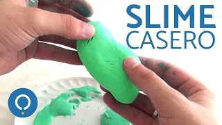 SLIME CASERO SIN BORAX muy fácil de hacer [upl. by Arramat]