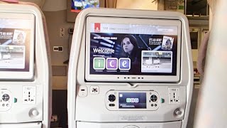 Emirates NEW Inflight Entertainment ICE Review  Boeing 777300ER [upl. by Nyledam951]