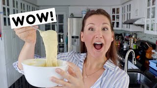 VEGAN CHEESE that Melts amp Stretches Lets Learn How to Make Homemade Vegan Mozzarella Cheese [upl. by Townsend]