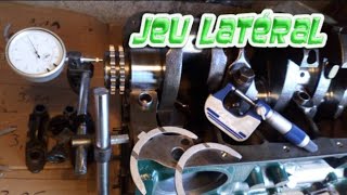 Jeu latéral vilebrequin expliqué assemblage et outillage [upl. by Haran409]