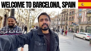 First IMPRESSION of SPAIN  BARCELONA [upl. by Rexford]