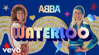 ABBA  Waterloo Official Lyric Video [upl. by Andrus814]