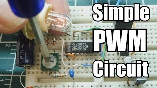 Build A Simple Pulse Width Modulation Controller  PWM [upl. by Mila]