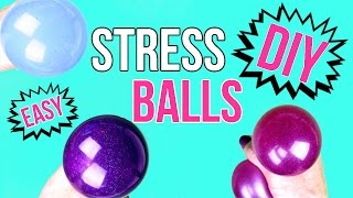 DIY Crafts How To Make A Squishy Stress Ball  Easy amp Cool DIY Project [upl. by Dnomsed]