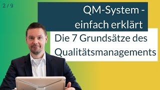 QMGrundsätze  Qualitätsmanagement verstehen [upl. by Rodgiva]