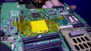 Replace GPU chip on any laptop diy [upl. by Mcnalley948]