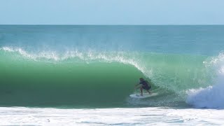 SOLID FLORIDA BARRELS at SEBASTAIN INLET [upl. by Brosine357]