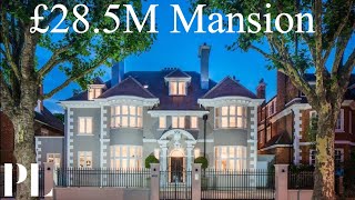 £285m Primrose Hill Luxury London Mansion  UK House Tour  Property London [upl. by Ossy]