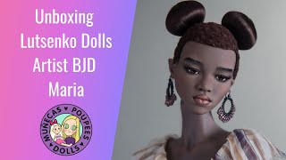 Unboxing Lutsenko Full Set Maria Artist BJD [upl. by Ahsi]