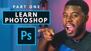 How to Use Adobe Photoshop Part 1 Graphic Design Tutorial for Beginners [upl. by Gesner850]