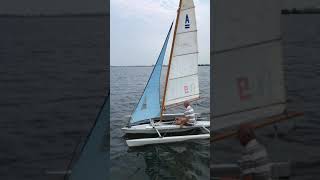 Watermouse Small Trimaran Sailing [upl. by Edylc]