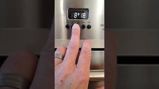 SMEG Oven ClockTimer Reset [upl. by Toinette]