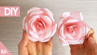 ► Cómo hacer una FLOR de PAPEL en 5 MINUTOS 😱🌺 [upl. by Akenal]