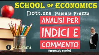 INDICI ECONOMICI FINANZIARI E PATRIMONIALI SINTESI E COMMENTO DI MASSIMA [upl. by Ttelrats]