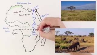 Geography of Africa [upl. by Annyahs]