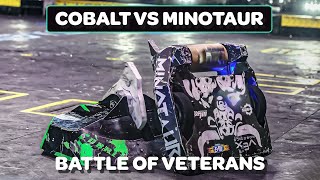 Minotaur vs Cobalt  Battlebots Best Highlights [upl. by Rubma]