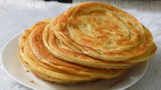 Karachi Famous Lachha Paratha Recipe by Lively Cooking [upl. by Drapehs]