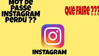 COMMENT RÉCUPÉRER SON COMPTE INSTAGRAM 2021 [upl. by Bard]