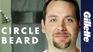 How to Shape a Beard The Circle Beard French Beard  Gillette STYLER [upl. by Aidahs]