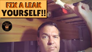 How To Fix A Leaky PVC Joint  DIY Plumbing [upl. by Derwood]