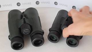 Hawke Endurance ED 10x50 vs Hawke Endurance 10x42 binoculars [upl. by Cavuoto102]