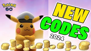 4 NEW POKEMON GO PROMO CODES 2024 🔘 New Pokemon Go Codes  PokeCoins Promo Code [upl. by Sana906]