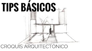 Consejos para crear un croquis arquitectónico  dibuja como arquitecto [upl. by Sillyrama]