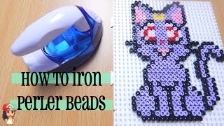 How to Iron Perler Beads Perfectly Tutorial [upl. by Sackville812]