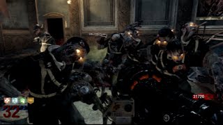 COD Black Ops Zombies Kino der Toten rounds 140 solo gameplay no commentary [upl. by Rehc]