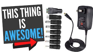 One Tool You Should Own SoulBay Universal ACDC Power Supply Adapter Review [upl. by Esinaej]