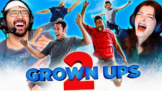 GROWN UPS 2 2013 MOVIE REACTION FIRST TIME WATCHING Adam Sandler  Chris Rock  Funniest Scenes [upl. by Airdnas]