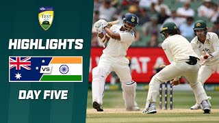 Australia v India 202425  Fourth Test  Day Five [upl. by Imat]