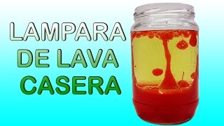 Como Hacer Una Lámpara De Lava Casera Fácil  FunKeep [upl. by Teik]